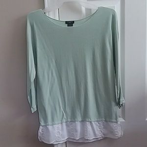 Ann Taylor layered sweater